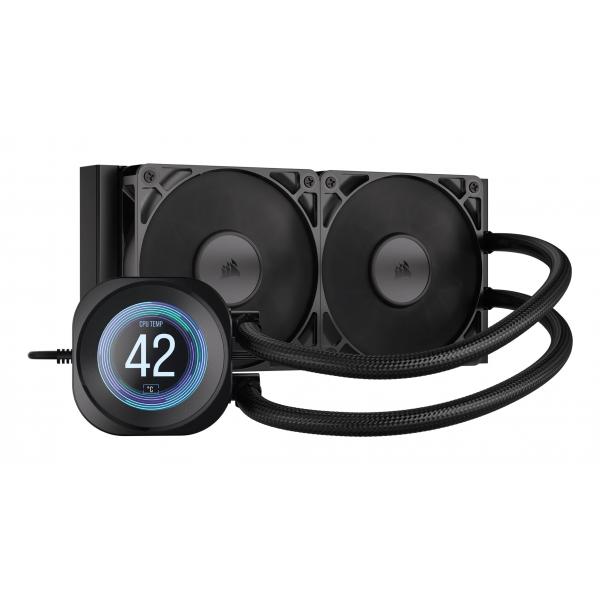 CORSAIR DISSIPATORE A LIQUIDO NAUTILUS 240 LCD, 240mm Radiator - immagine prodotto