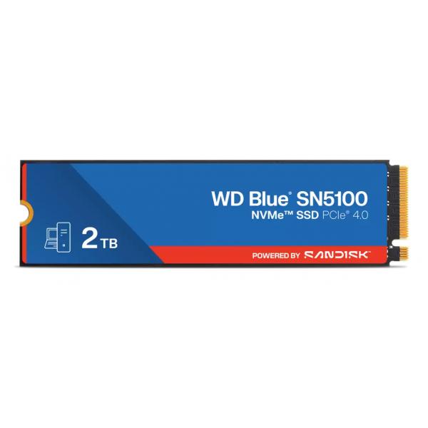 WESTERN DIGITAL SSD INTERNO BLU SN5100 M2 PCI EXPRESS 2TB - immagine prodotto