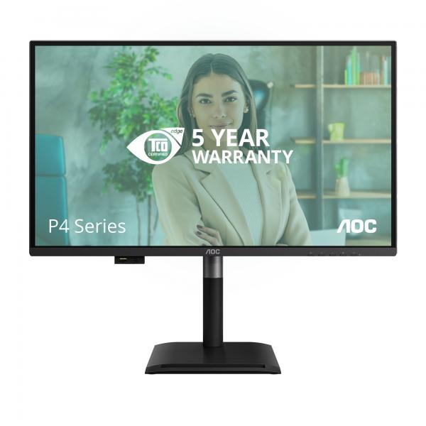 Aoc Q27p4u_d Monitor - 27″ Qhd Hdmi Speaker