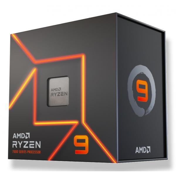 AMD CPU RYZEN 9, 7900, AM5, 5.40GHz 12 CORE, CACHE 76MB, 65W - immagine prodotto