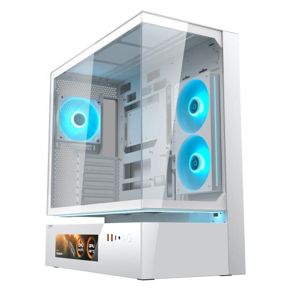 Cgr-2da4w-v midi tower bianco - Immagine 3