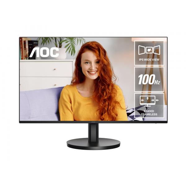 AOC MONITOR 23,8 LED IPS FHD 16:9 1MS 250 CDM 120hz, VGA/HDMI, MULTIMEDIALE - immagine prodotto