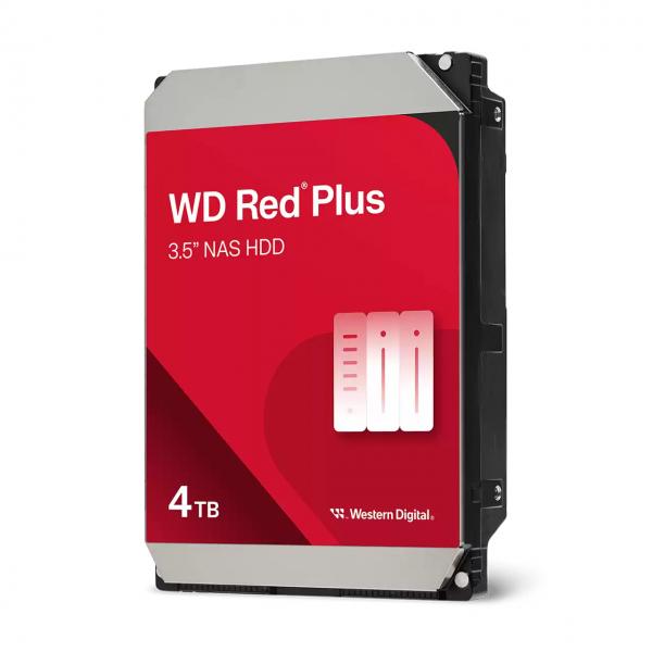 Western Digital HARD DISK RED PLUS 4 TB NAS SATA 3 3.5 (WD40EFZZ) 0718037905754