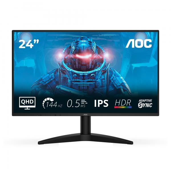 AOC MONITOR GAMING 23,8 LED IPS QHD 16:9 0,5MS 144Hz 300 CDM, DP/HDMI - immagine prodotto
