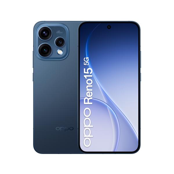 OPPO SMARTPHONE RENO 15 5G 8 512GB TWILIGHT BLACK - immagine prodotto