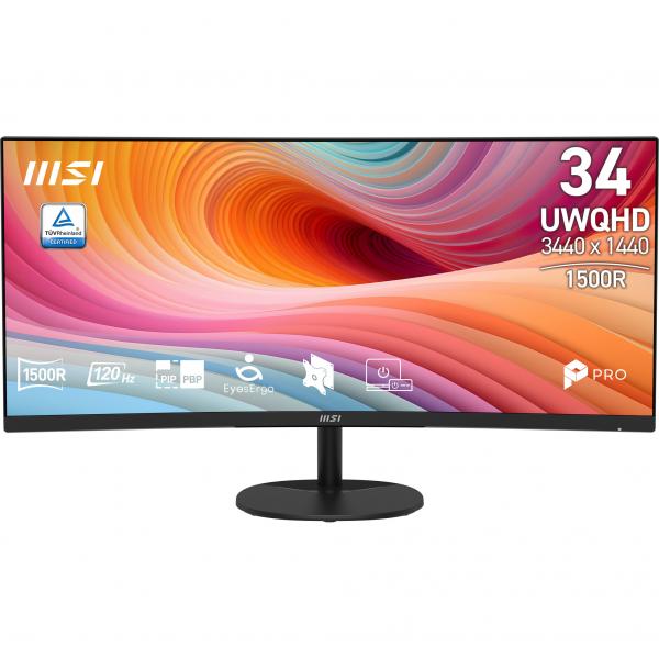 MSI MONITOR CURVO 34 LED VA UWQHD 21:9 1500R 120Hz 1ms, - immagine prodotto