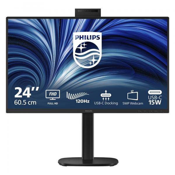 Philips 24b2u3301h Monitor - 24″ Fhd Hdmi Pivot Speaker