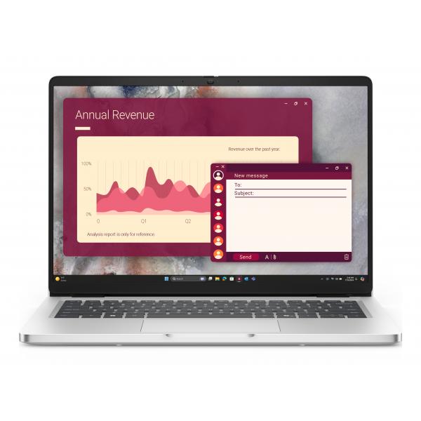 DELL NB 14" PRO 14 PC14250 ULTRA 7 255U 16GB 512GB SSD WIN 11 PRO - SENZA ALIMENTATORE - immagine prodotto