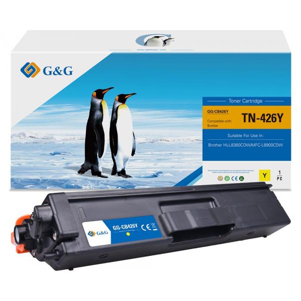 Toner G&g Br Tn426 Y 6500 Pag