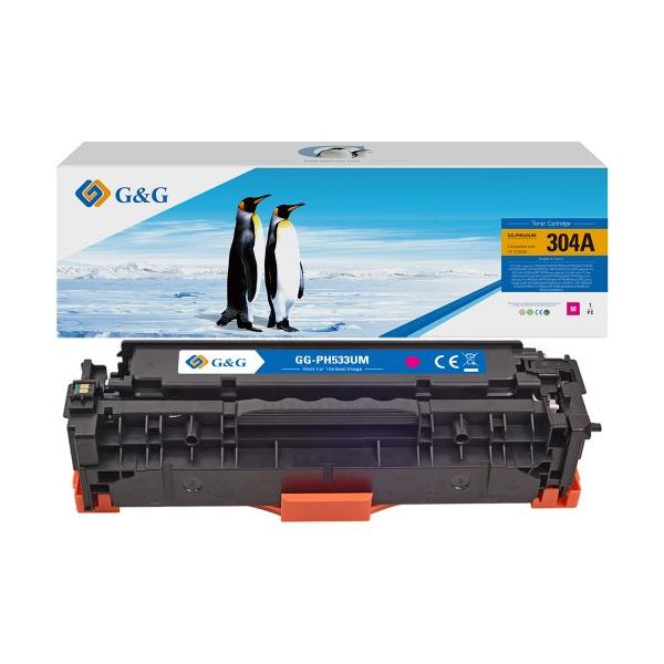 Toner G&g Hp Cc533a/ce413a/cf383a M Crg118m/crg718m/crg318m 2800 Pag