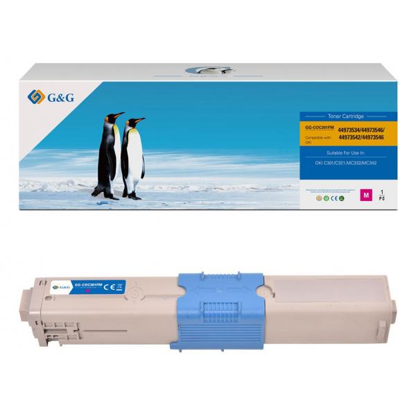 Toner G&g Oki 44973534 M 44973546/44973542/44973546 1500 Pag
