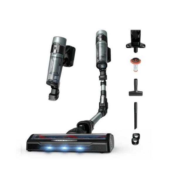 SCOPA ELETTRICA ROWENTA X-FORCE FLEX 10.80 RH7A32, Potenza Max 300 W, Autonomia fino a 60 min, Contenitore polvere 0,44 l, Verde salvia