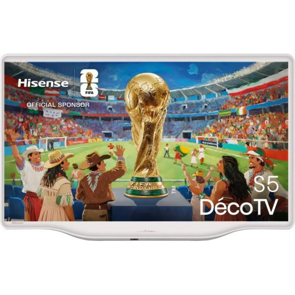 Hisense 43S5Q TVC LED 43 QLED SMART TV 60Hz 300 NITS HDR10 HDMI 1.4 DOLBY ATMOS HOTEL M BIANCO 6942351429922