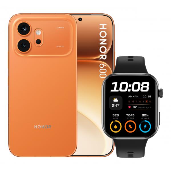 HONOR SMARTPHONE 600 8 256GB ORANGE+W2I - immagine prodotto