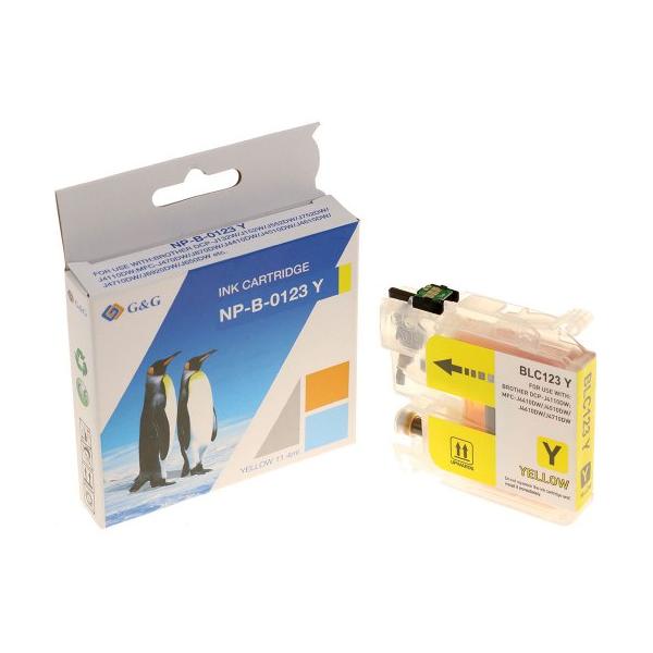 Ink G&g Br Lc-123y Y 600 Pag
