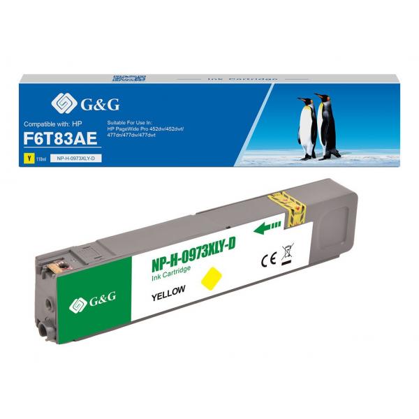 Ink G&g Hp 973xl Y 10000 Pag Rigenerato