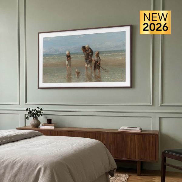 Samsung > QE43LS03HEUXZT TVC LED 43 QLED FRAME ART MODE 3HDMI 2USB STAFFA MURO INCLUSA PIEDINI ANTIRIFLES 8806099034146