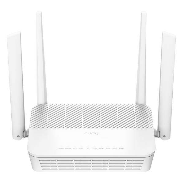 Cudy Mesh Router Wi-Fi 6 AX3000 Super Veloce Dual Band 2,5 Gbps WAN, WR3000H