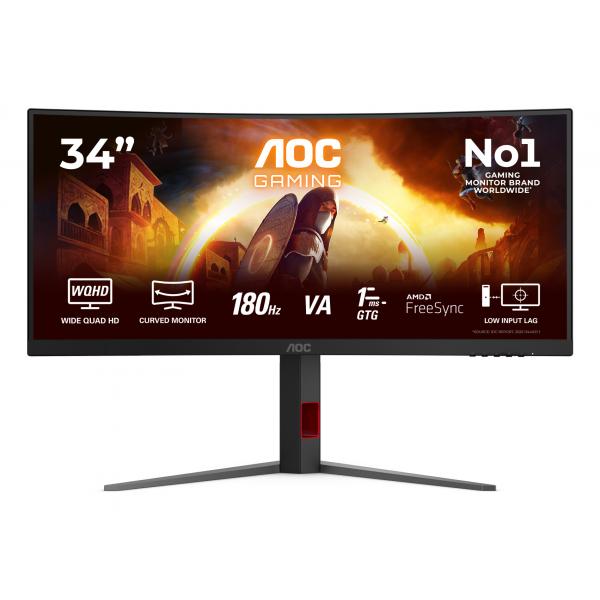 Aoc Cu34g4 Monitor Curvo - 34″