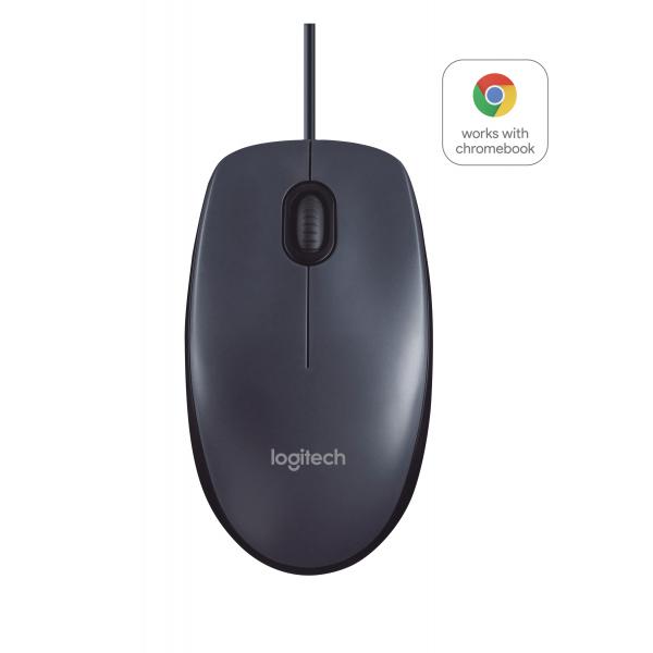 Logitech B100 Mouse Usb Con Filo