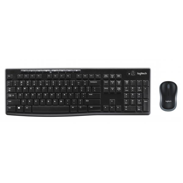 Logitech Mk270 Tastiera E Mouse Wireless