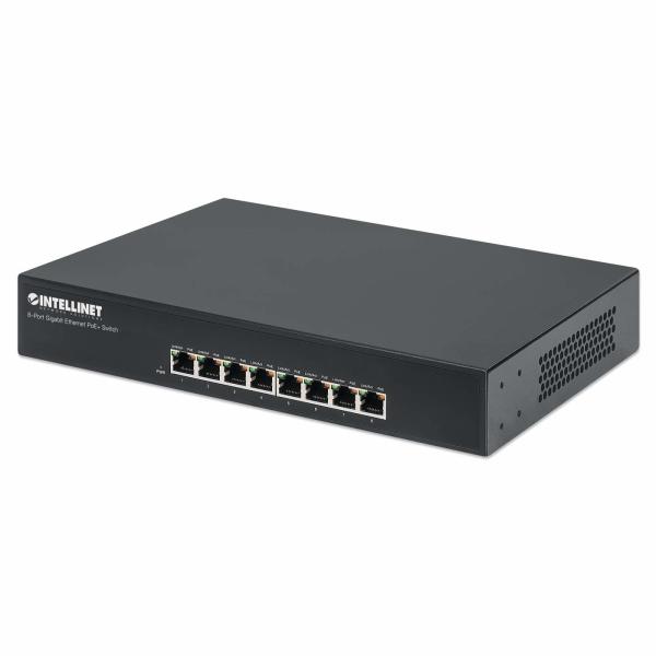 Intellinet Switch 8 porte Gigabit PoE+