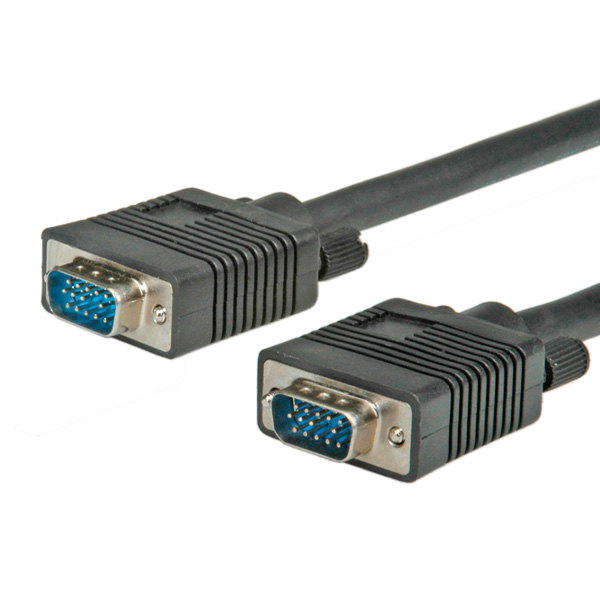 Cavo Vga 2mt M/m 15pin Bk