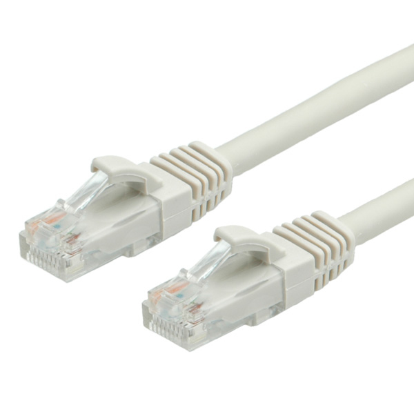 Cavo Rete Utp Cat.6 0,5mt Lsoh Grigio Halogen Free No Schermato