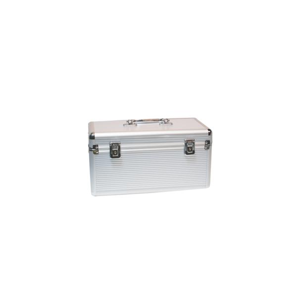 Logilink ua0219 custodia per unità di archiviazione suitcase case abs sintetico argento - Immagine 2