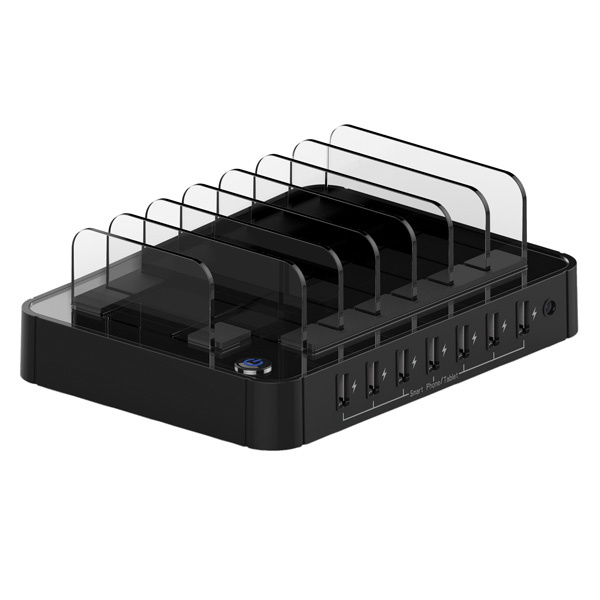 ROLINE STAZIONE DI RICARICA TABLET, CEL, USB, 7 PORTE - immagine prodotto