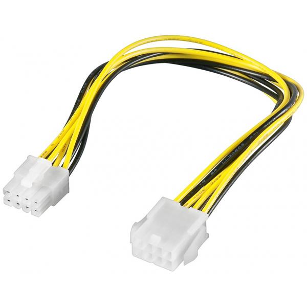 Goobay Nero/Giallo/Bianco Prolunga, Cavi E Adattatori Per (0.28 M) - Immagine 5