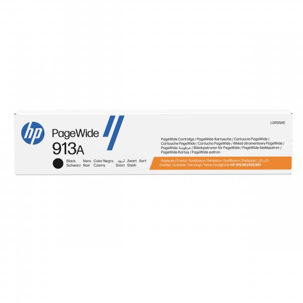 HP CART INK NERO 913A 3.500 PAG PER PAGEWIDE PRO 477 - immagine prodotto
