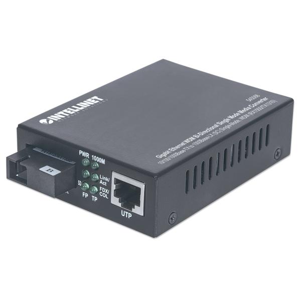 Intellinet Media converter Gigabit Ethernet WDM Bidirezionale Single Mode RX1550