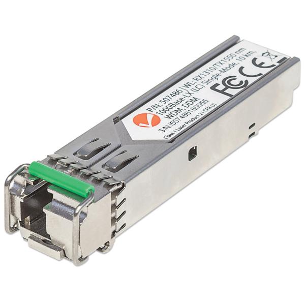 Intellinet Transceiver Gigabit Fibra Ottica WDM (RX1310/TX1550) Bidirezionale SF
