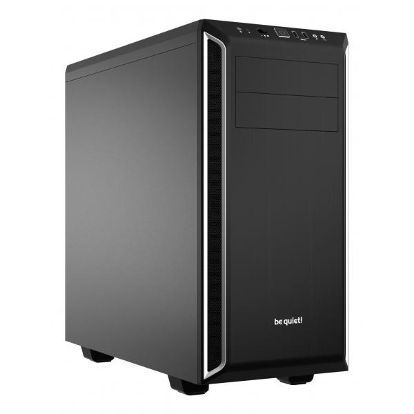 BE QUIET! CASE ATX PURE BASE 600, 7 HDD SLOT, 2XUSB3.0, 1XAUDIO I/O, SILVER - immagine prodotto