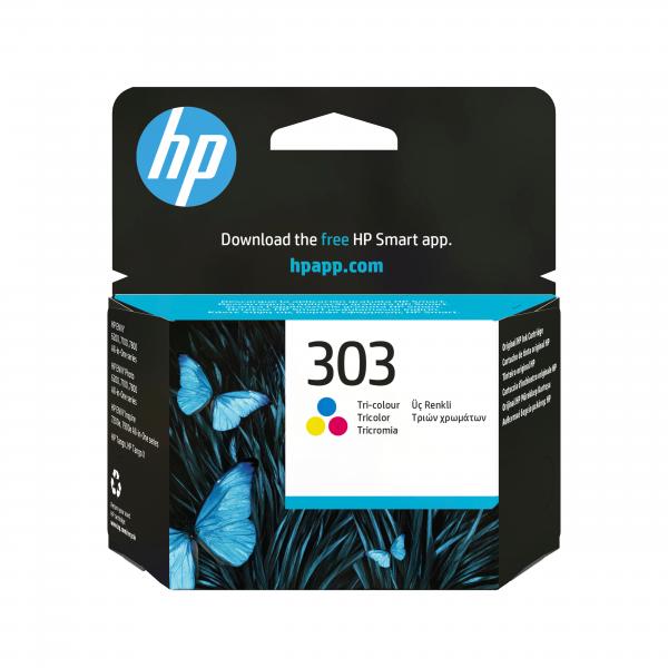 Ink Hp 303 T6n01ae Cmy Envy 6230/7830/7130