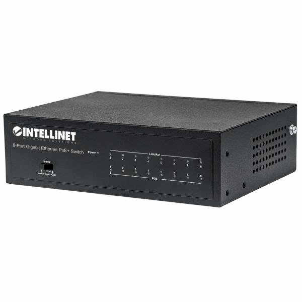 Intellinet Switch Gigabit Ethernet 8 Porte PoE+