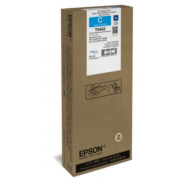 EPSON TANICA INK CIANO XL PER WF-C5XXX - miniatura prodotto