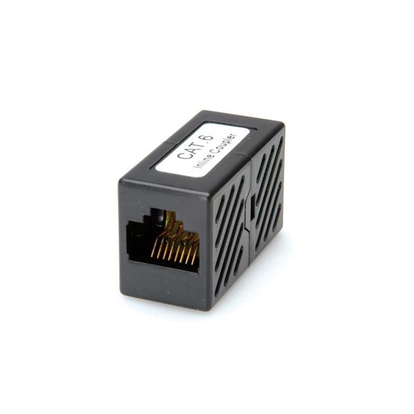 Coupler Cat.6 Rj45 Utp F/f Nero