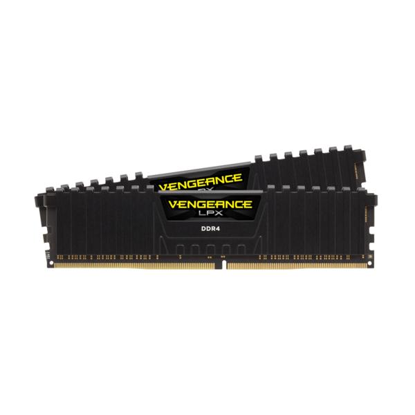 CORSAIR RAM VENGEANCE LPX 16GB (2x8GB) DDR4 3200 (PC4-25600) C16 1.35V DESKTOP MEMORY - BLACK - immagine prodotto