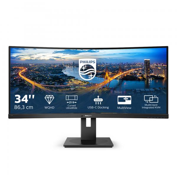 Philips 346b1c Monitor Curvo - 34″ Hdmi Speaker