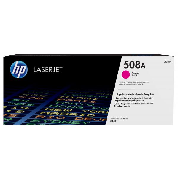 HP TONER MAGENTA 508A 5000 PAGINE PER M552/M553/M577 - immagine prodotto