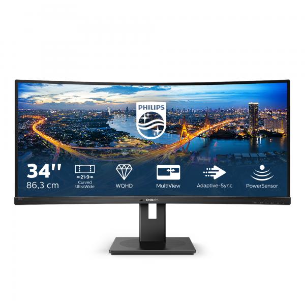 Philips 345b1c Monitor Curvo - 34″ Hdmi Speaker