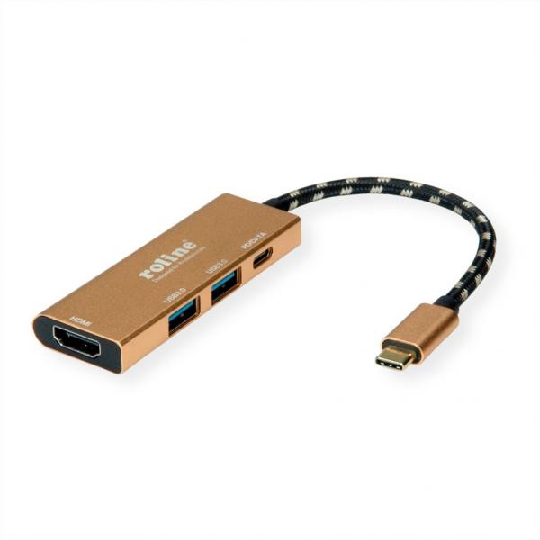 Roline Gold Docking Station Usb-c