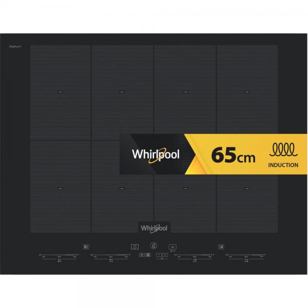 Whirlpool Incasso SMO658CNE PIANO INDUZ 65CM FULL FLEXI NERO 9LIVELLI 8003437833489