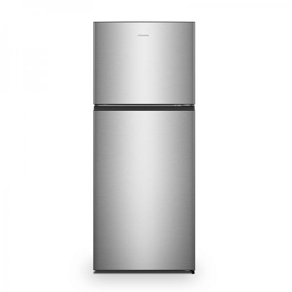 Hisense Frigorifero Doppia Porta Total No Frost capacita 375 Litri Classe energetica: E. Dimensioni prodotto (L x P x A) : 700 x 635 x 1720 mm. Colore Inox 6921727044822