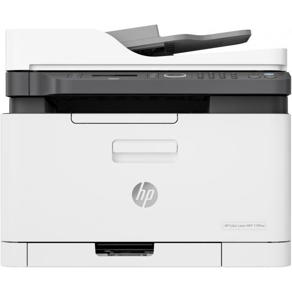 Hp Multifunzione Laser Colori 179fnw Fax 18ppm Wifi/lan/usb 4zb97a 0193015507388