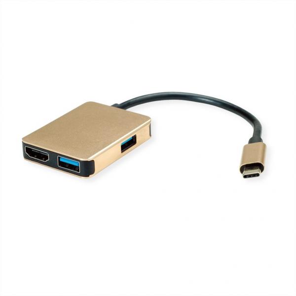 Roline Gold Docking Station Usb-c