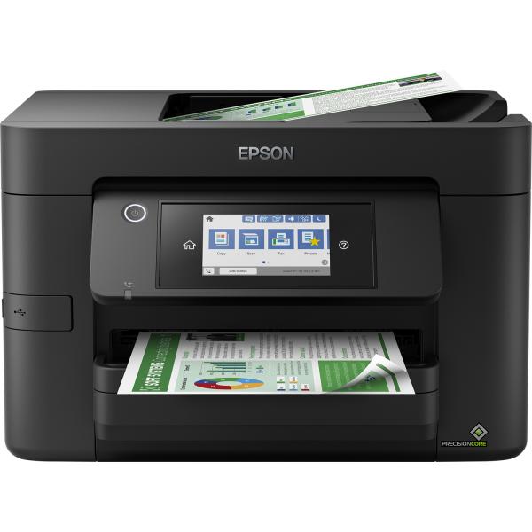 EPSON MULTIFUNZIONE INK A4 COLORE, WF-4820DWF, 12PPM 4800X2400DPI, FRONTE/RETRO, USB/LAN/WIFI, 4 IN 1 - immagine prodotto