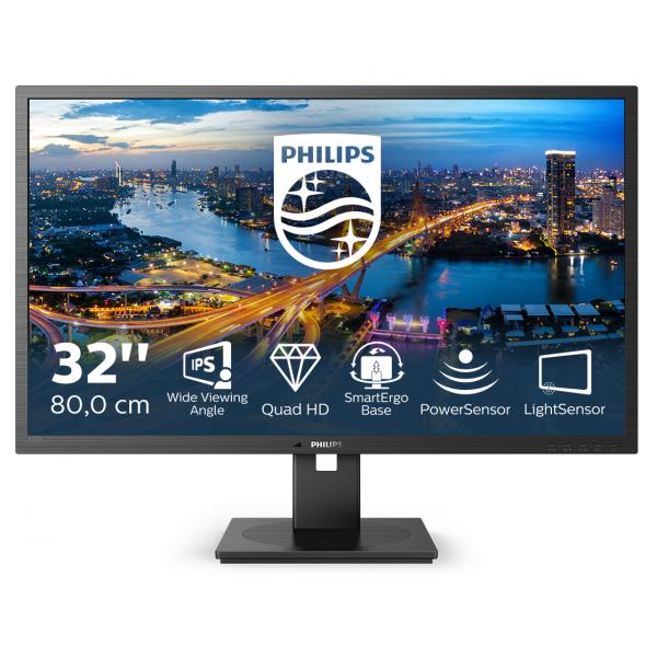PHILIPS MONITOR 32 LED IPS 16:9 2560x1440 4MS 250 CDM, DP/HDMI, PIVOT, MULTIMEDIALE - immagine prodotto